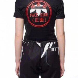 NWT Adidas Alexander Wang black crew neck streetwear short sleeve